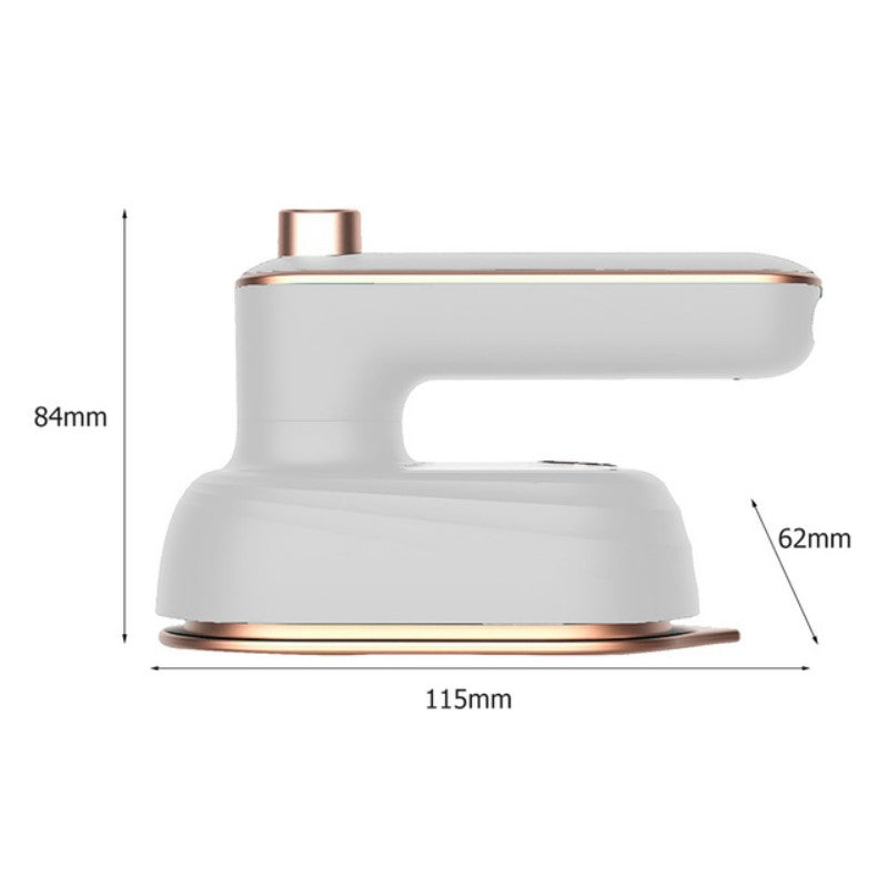 38W Upgrade Portable Mini Ironing Machine - 180° Rotatable Handheld Iron with Foldable Design, 110V, Travel-Friendly